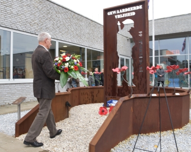 Onthulling bevrijdingsmonument