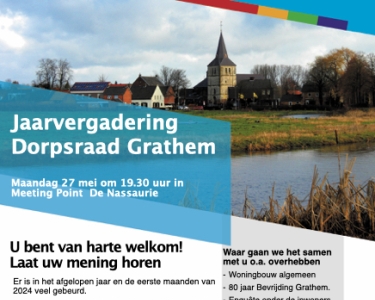 15e Jaarvergadering Stichting Dorpsraad Grathem