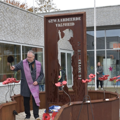 Monument 80- jaar bevrijding Grathem
